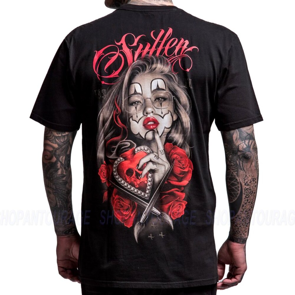 Sullen Art Collective Secrets Premium Fit SCM7551 Short Sleeve T-shirt For Men